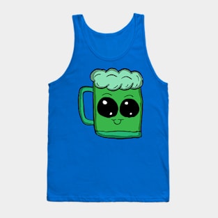 Chibi Irish Beer Mug Tank Top